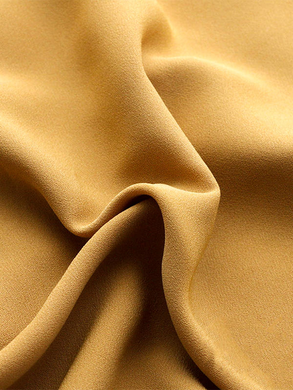 120-130gsm Polyester Fabric Georgette Chiffon Fabric 75d High Twist Georgette Moss Crepe Pearl Chiffon Fabric For Dress