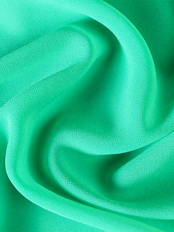 Polyester Europe And America 75d Pure Color Crepe Chiffon Pearl Fabric For Muslim Women Hijab