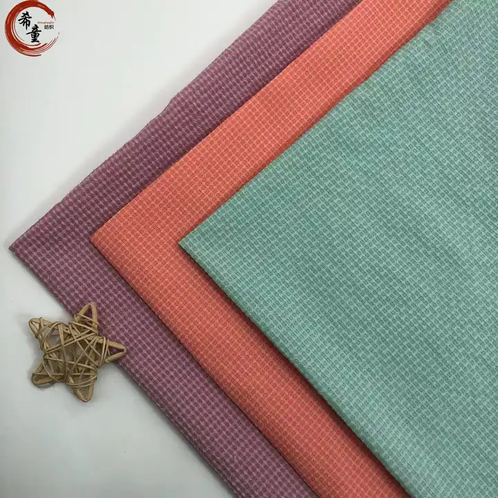New Arrival Burnout Woven Crepe Plaid Stocklot Chiffon Fabric for Dress\Blouse