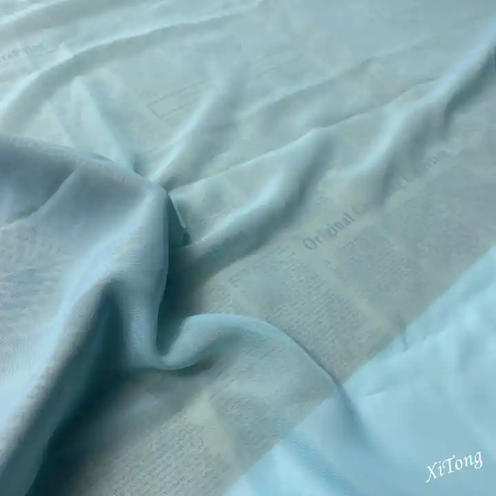100D pure colour Pearl Chiffon Fabric 100% Polyester for dress/scarf materials for dress making polyester fabric chiffon dress