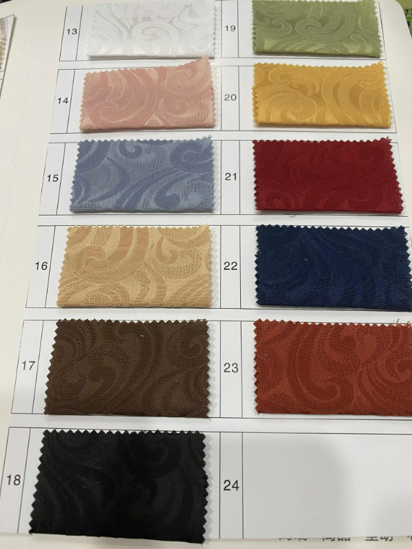 New design Cherry pattern High quality jacquard stretch fabric for Women's professional clothing fabric
