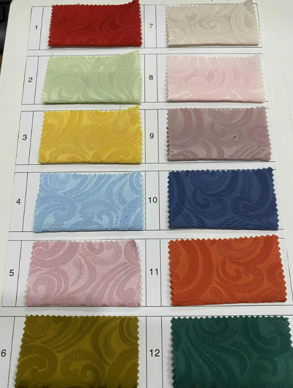 New design Cherry pattern High quality jacquard stretch fabric for Women's professional clothing fabric