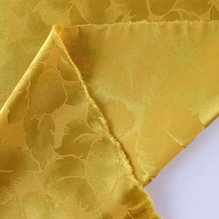 WHOLESALE FABRIC DESIGNER FABRIC JACQUARD SATIN FABRIC FOR CLOTHING