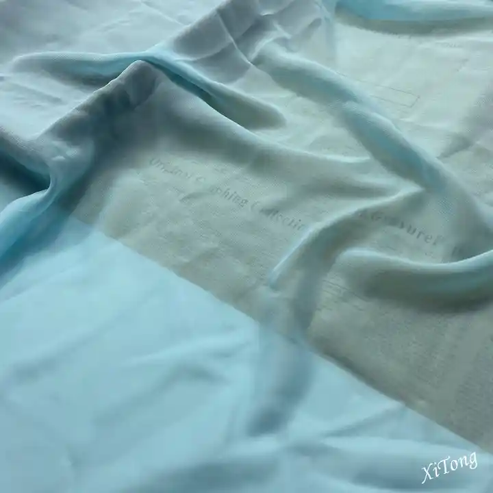 100D pure colour Pearl Chiffon Fabric 100% Polyester for dress/scarf materials for dress making polyester fabric chiffon dress